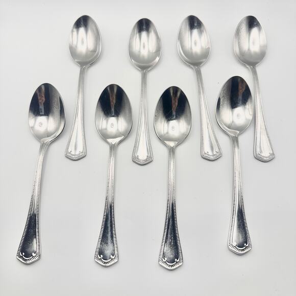 Waterford Other - Waterford Somerset 18/10 Stainless Glossy 8 Oval Soup Spoon Replacement Flatware